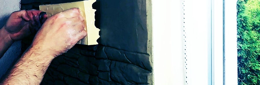 razenie kameňa real stone silikonovou formou