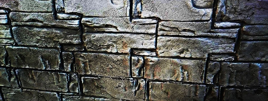 vyrazený vzor obkladu kameň KRON