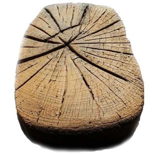 Oddeľovač TRÁVNIKA vzor drevo 2 - forma na betón