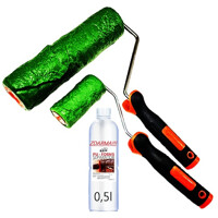 3ks SET Raziacich valcov KAMEŇ - Bridlica (+separátor zdarma)